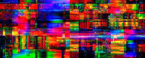 Contrastes III - Zara Gayk 2013 / Digital Painting / 80 x 200 cm