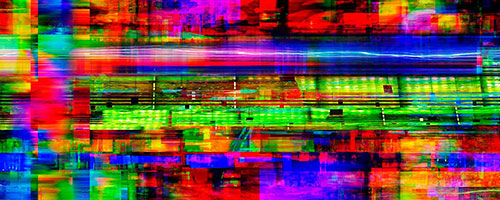 Contrastes IV - Zara Gayk 2013 / Digital Painting / 80 x 200 cm