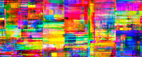 Masquenada V - Zara Gayk 2014 / Digital Painting / 80 x 200 cm