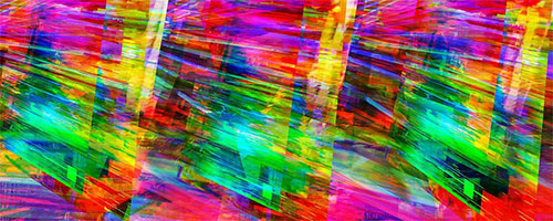 Altiplanos IV - Zara Gayk 2014 / Digital Painting / 80 x 200 cm