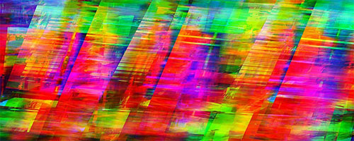 Altiplanos V - Zara Gayk 2014 / Digital Painting / 80 x 200 cm