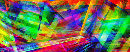 Altiplanos X - Zara Gayk 2014 / Digital Painting / 80 x 200 cm
