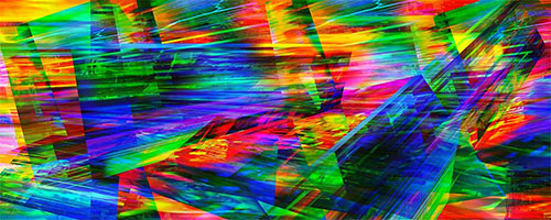 Altiplanos XI - Zara Gayk 2014 / Digital Painting / 80 x 200 cm
