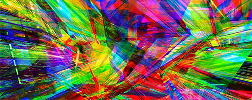 Altiplanos XIV - Zara Gayk 2014 / Digital Painting / 80 x 200 cm