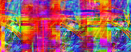 Altiplanos XXIX - Zara Gayk 2016 / Digital Painting / 80 x 200 cm
